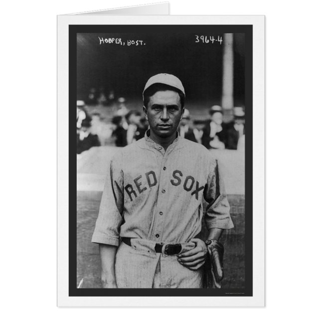 Harry Hooper Red Sox Baseball 1914 (Front)