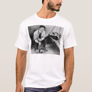 Harry Houdini About to Escape from Prison T-Shirt