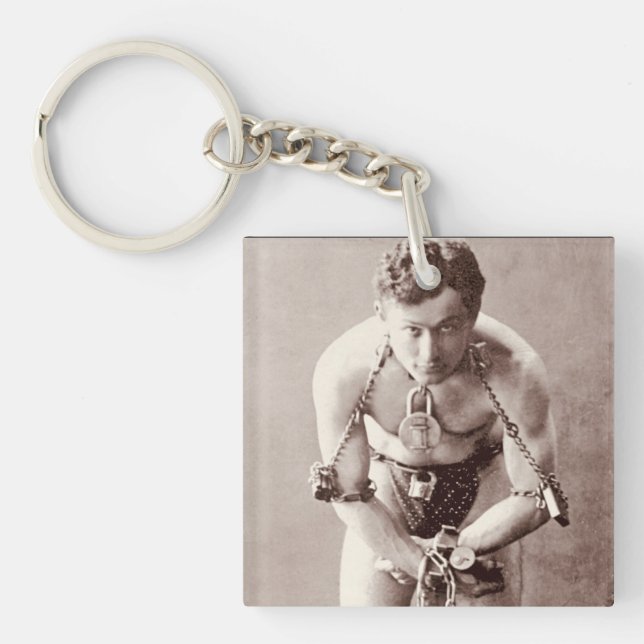 Harry Houdini (c.1899) Key Ring (Front)
