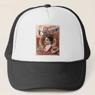 Harry Houdini King Of Cards Trucker Hat