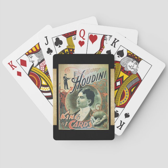 Harry Houdini Playing Cards (Back)