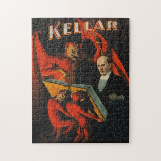 Harry Kellar Poster Jigsaw Puzzle (Vertical)