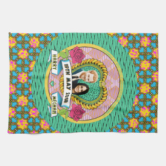 HARRY & MEGHAN COMMEMORATIVE WEDDING TEA TOWEL