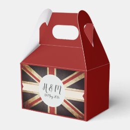 Harry Meghan Gable Style Wedding Favour Box
