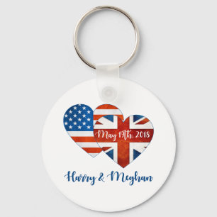 Harry & Meghan Wedding, May 19th 2018 Key Ring