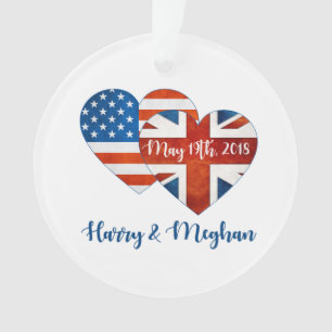 Harry & Meghan Wedding, May 19th 2018 Ornament