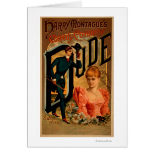 Harry Montague's Comedy "Dude" Theatre Poster