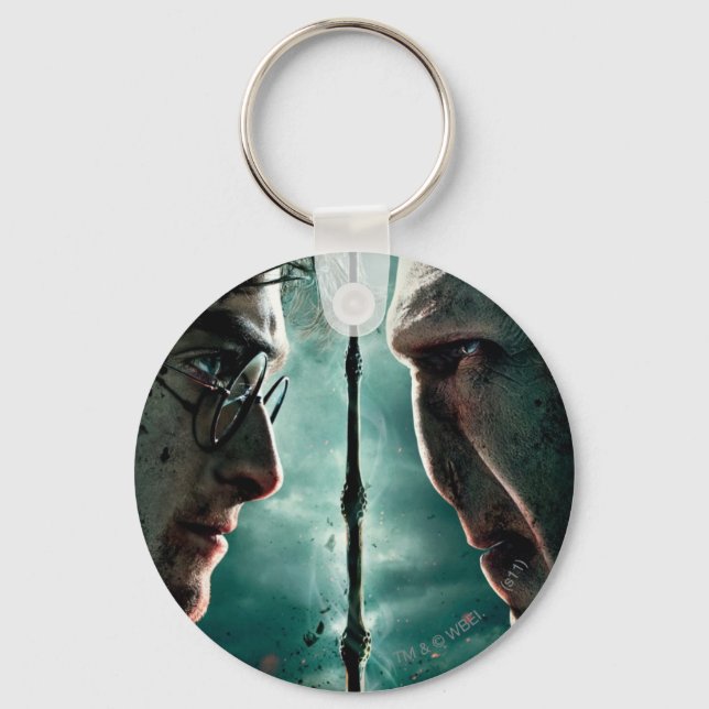 Harry Potter 7 Part 2 - Harry vs. Voldemort Key Ring (Front)
