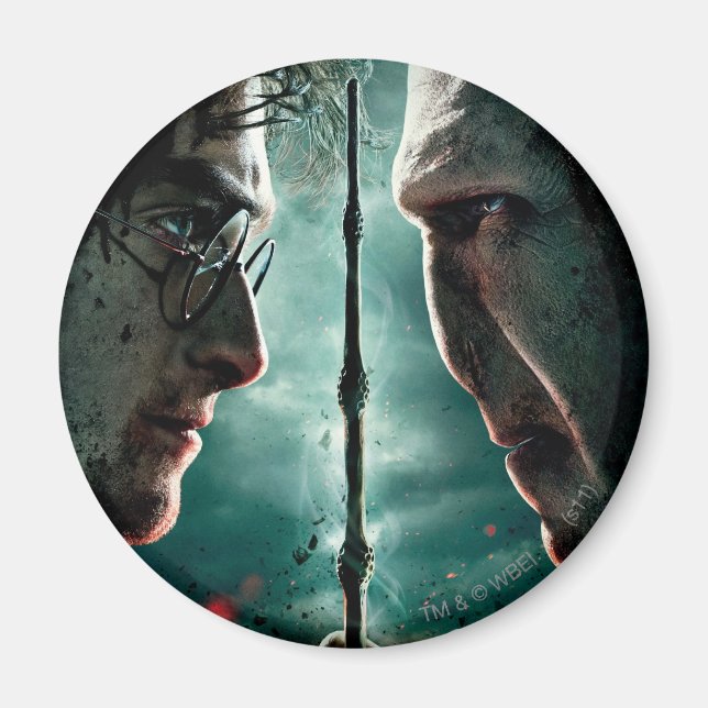 Harry Potter 7 Part 2 - Harry vs. Voldemort Magnet (Front)
