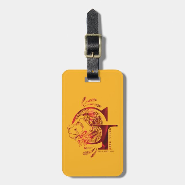 Harry Potter | Aguamenti GRYFFINDOR™ Graphic Luggage Tag (Front Vertical)