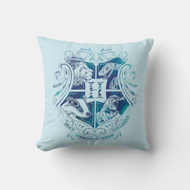 Harry Potter | Aguamenti HOGWARTS™ Crest Cushion (Front)