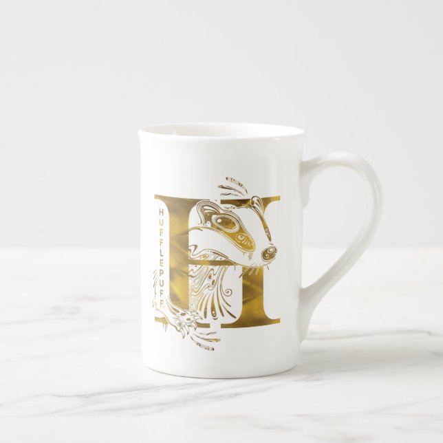 Harry Potter | Aguamenti HUFFLEPUFF™ Graphic Bone China Mug (Right)