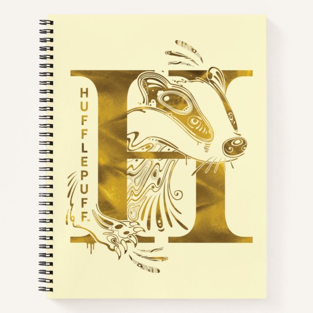 Harry Potter | Aguamenti HUFFLEPUFF™ Graphic Notebook (Front)