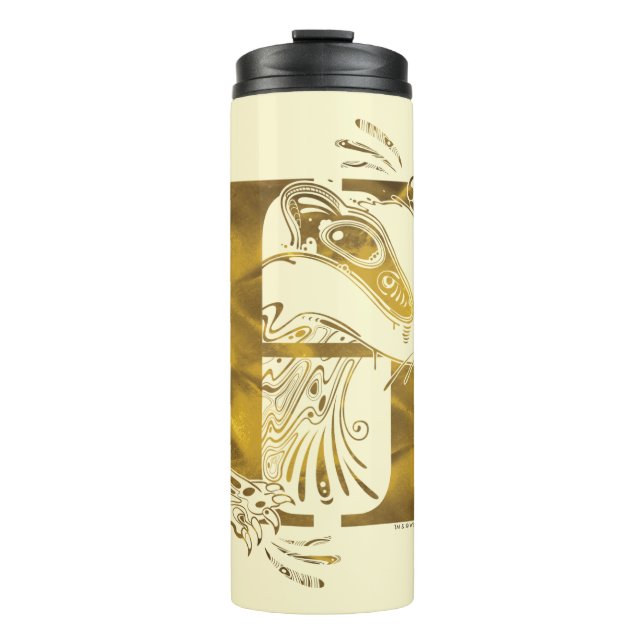 Harry Potter | Aguamenti HUFFLEPUFF™ Graphic Thermal Tumbler (Front)