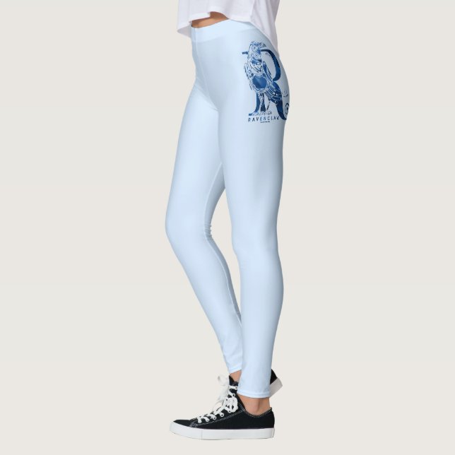 Harry Potter | Aguamenti RAVENCLAW™ Graphic Leggings (Left)