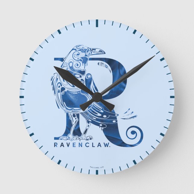 Harry Potter | Aguamenti RAVENCLAW™ Graphic Round Clock (Front)