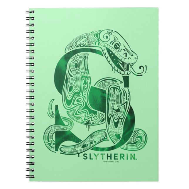 Harry Potter | Aguamenti SLYTHERIN™ Graphic Notebook (Front)