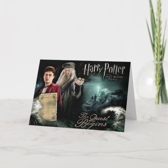 Harry Potter and Dumbledore Card (Front)