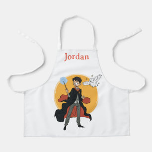 HARRY POTTER™ and Hedwig Illustration Apron
