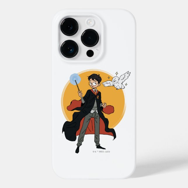 HARRY POTTER™ and Hedwig Illustration Case-Mate iPhone Case (Back)