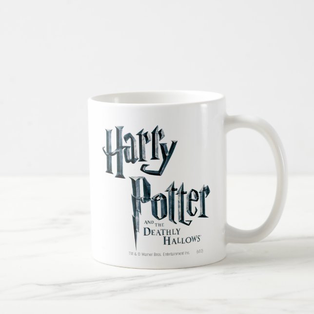 Harry Potter and the Deathly Hallows Logo 1 Coffee Mug (Right)