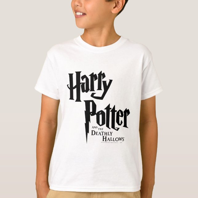 Harry Potter and the Deathly Hallows Logo 2 T-Shirt (Front)