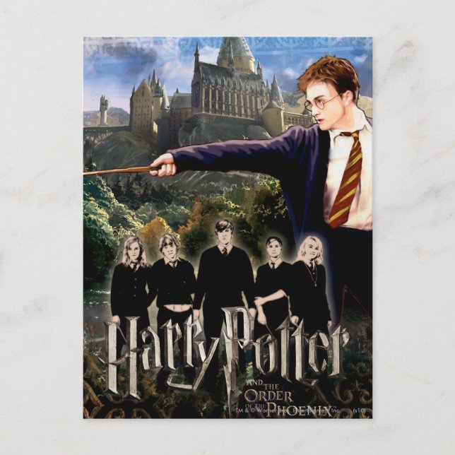 Harry Potter and the Order of the Phoenix Postcard (Front)