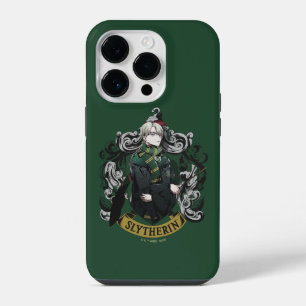 HARRY POTTER™   Anime Draco Malfoy House Crest iPhone 14 Pro Case