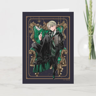 HARRY POTTER™   Anime Draco Malfoy Seated Card
