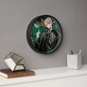HARRY POTTER™   Anime Draco Malfoy Seated Clock