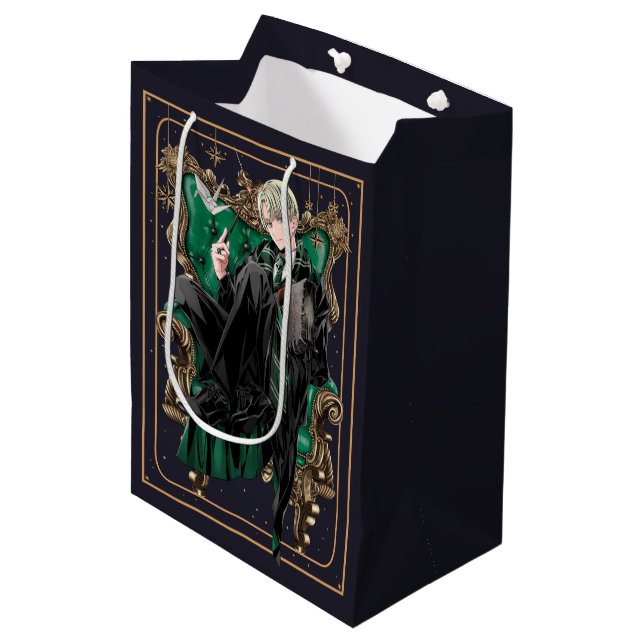HARRY POTTER™ | Anime Draco Malfoy Seated Medium Gift Bag (Front Angled)
