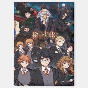 HARRY POTTER™ Anime Ensemble Scene Magnet