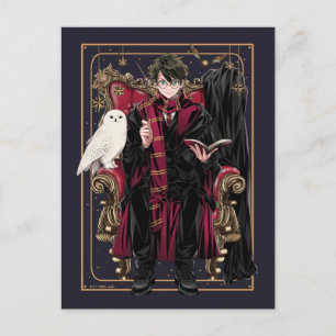 HARRY POTTER™ Anime HARRY POTTER™ Seated Postcard