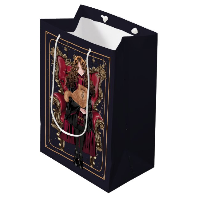 HARRY POTTER™ | Anime Hermione Granger Seated Medium Gift Bag (Front Angled)