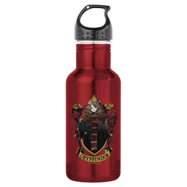 HARRY POTTER™ | Anime Hermione House Crest 532 Ml Water Bottle (Front)