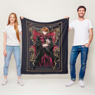 HARRY POTTER™   Anime Ron Weasley Seated Fleece Blanket