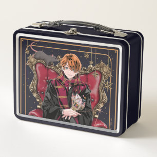 HARRY POTTER™   Anime Ron Weasley Seated Metal Lunch Box