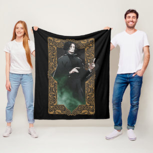 HARRY POTTER™ Anime Snape Frame Graphic Fleece Blanket