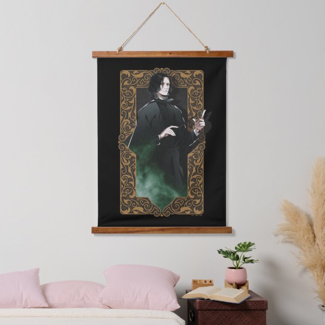 HARRY POTTER™ | Anime Snape Frame Graphic Hanging Tapestry (Bedroom)