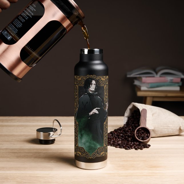 HARRY POTTER™ | Anime Snape Frame Graphic Water Bottle (Coffee)