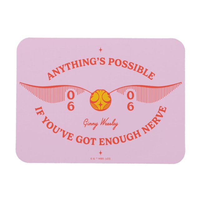 HARRY POTTER™ | Anything's Possible Magnet (Horizontal)