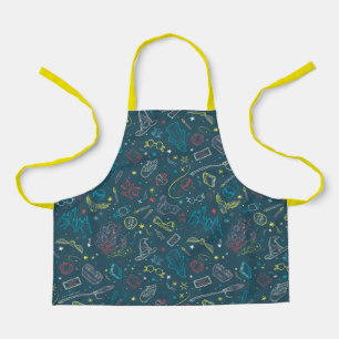 HARRY POTTER™ Artefacts Line Art Pattern Apron