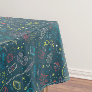 HARRY POTTER™ Artefacts Line Art Pattern Tablecloth
