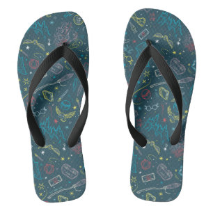 HARRY POTTER™ Artifacts Line Art Pattern Thongs