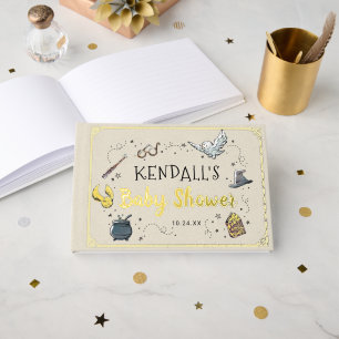 Harry Potter Baby Shower Invitation Guest Book