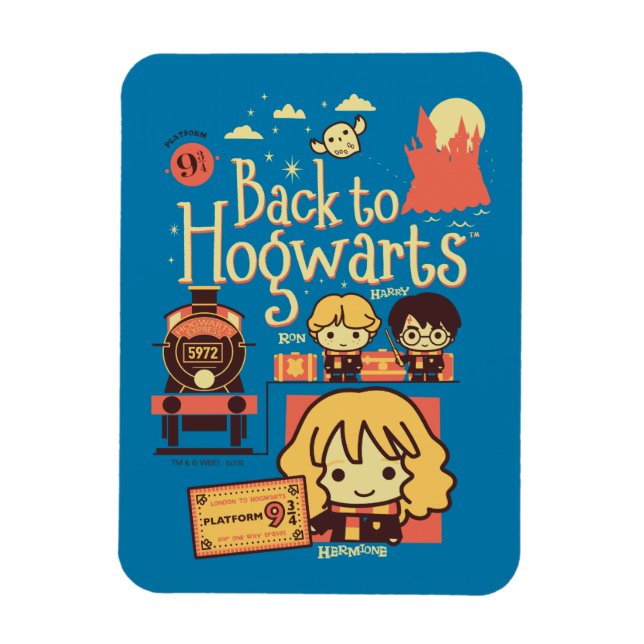 HARRY POTTER™ | BACK TO HOGWARTS™ MAGNET (Vertical)