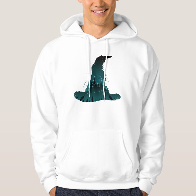 Harry Potter | Battle Of Hogwarts Wizard Hat Hoodie (Front)
