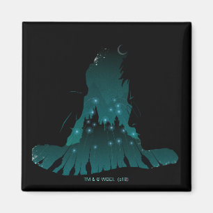 Harry Potter   Battle Of Hogwarts Wizard Hat Magnet