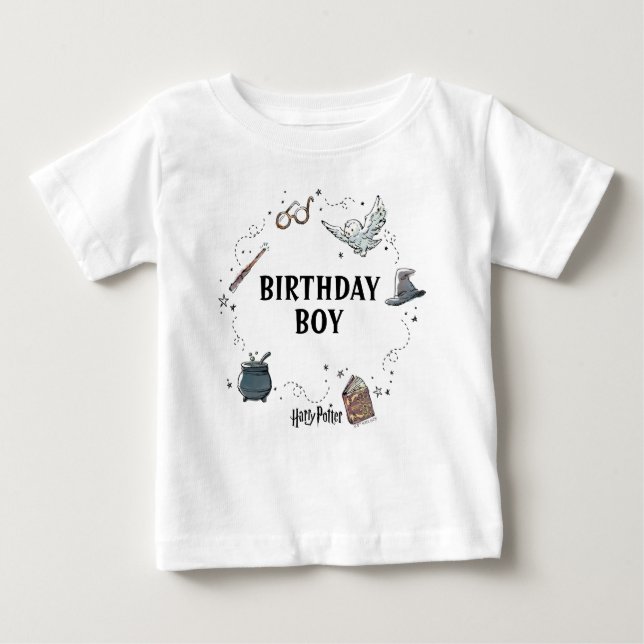Harry Potter Birthday Baby T-Shirt (Front)