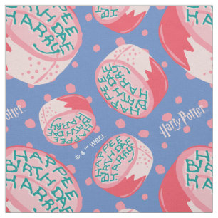 HARRY POTTER™ Birthday Cake Pattern Fabric